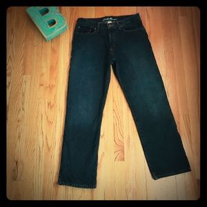 Men’s Eddie Bauer lined jeans